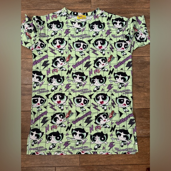 Dresses | Acdc Rag Rare Powerpuff Girls Shirt Dress | Poshmark